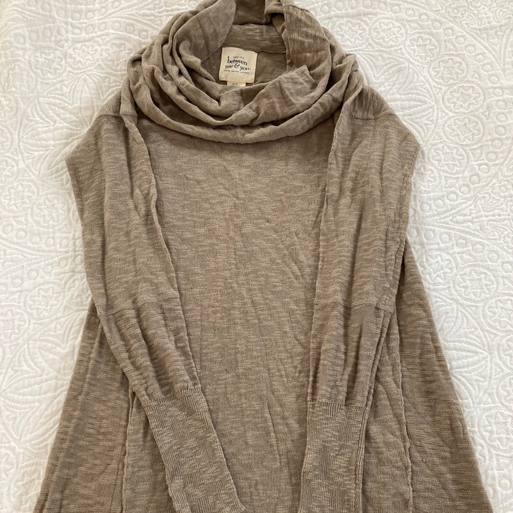 Between Me & You Cowl Neck Sweater